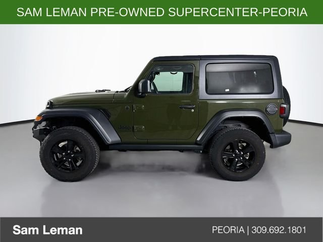 Used 2022 Green Jeep Sport S image 4