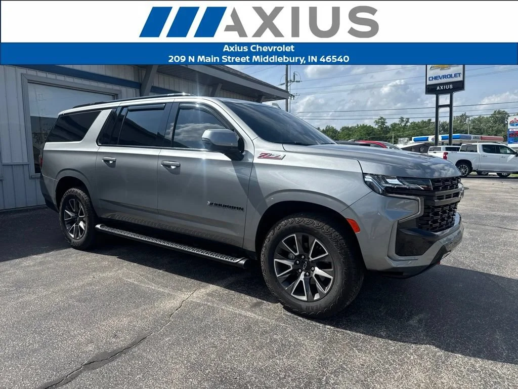 Used 2023 Sterling Gray Metallic Chevrolet Z71 image 1
