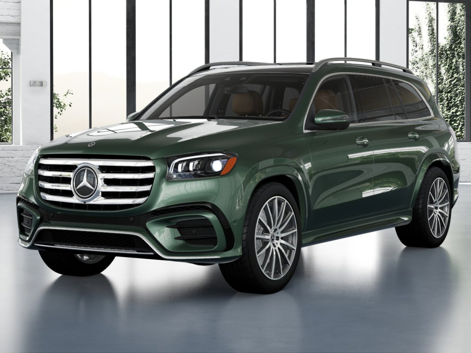 New 2026 MANUFAKTUR Ireland Mid Green Metallic Mercedes-Benz GLS 450 image 1