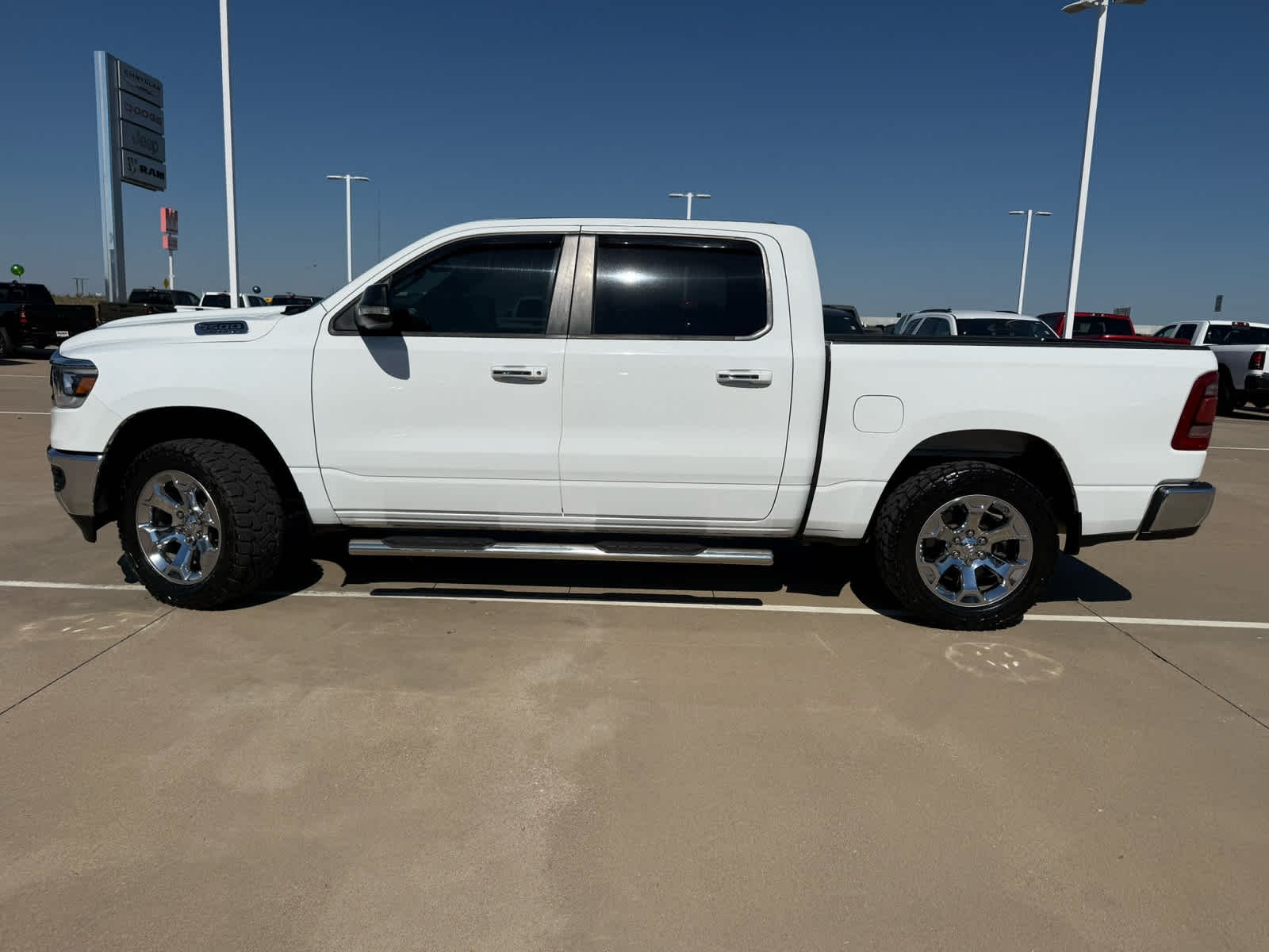 Used 2019 Bright White Clearcoat Ram Big Horn/Lone Star image 10