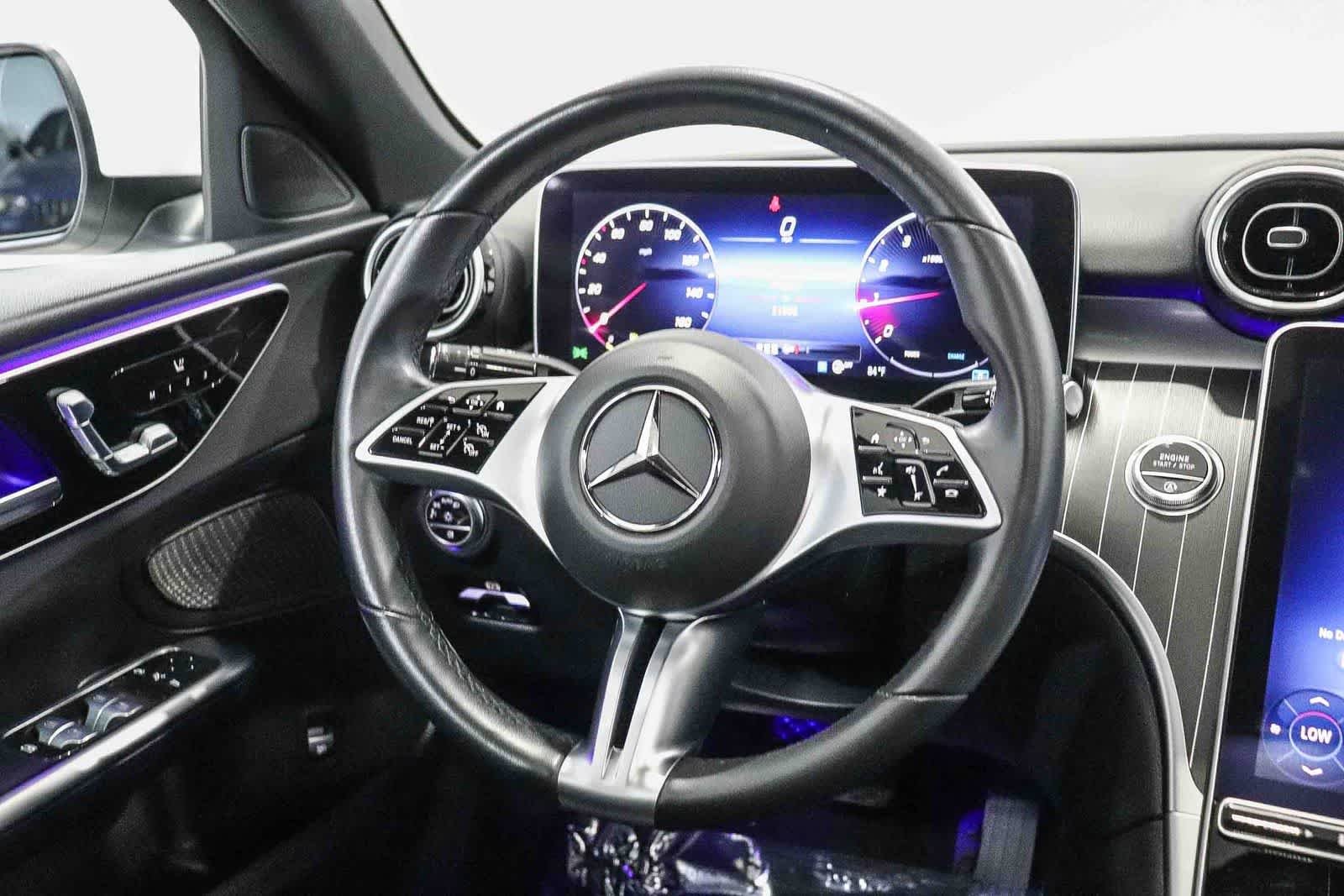 Certified Used 2023 Polar White Mercedes-Benz C 300 image 16
