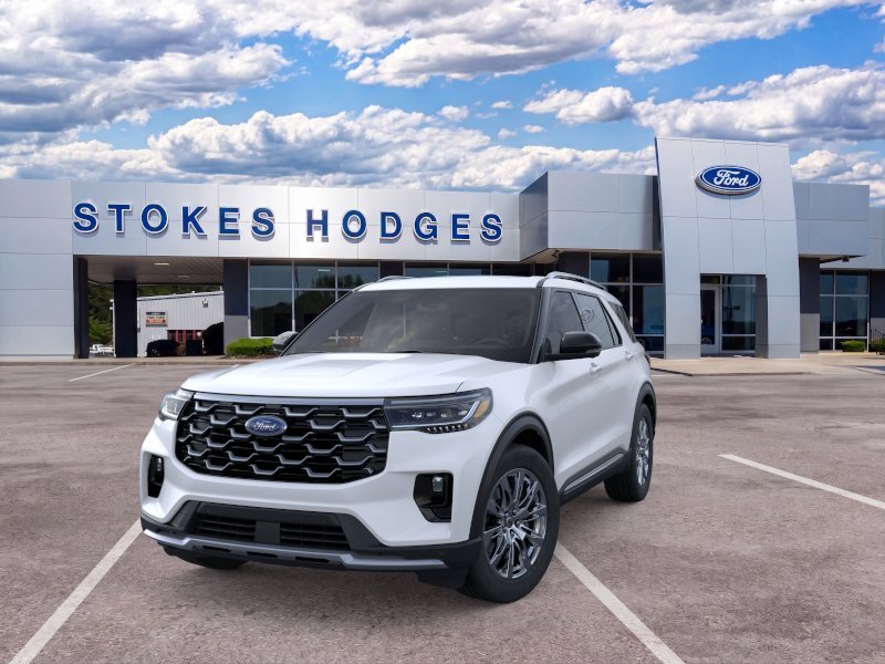 New 2026 Star White Metallic Tri-Coat Ford Platinum™ image 3