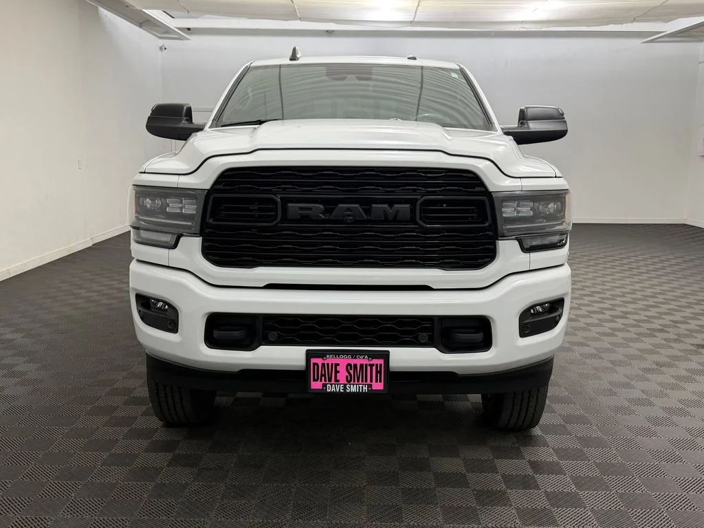 Used 2021 Bright White Clearcoat Ram Limited image 6