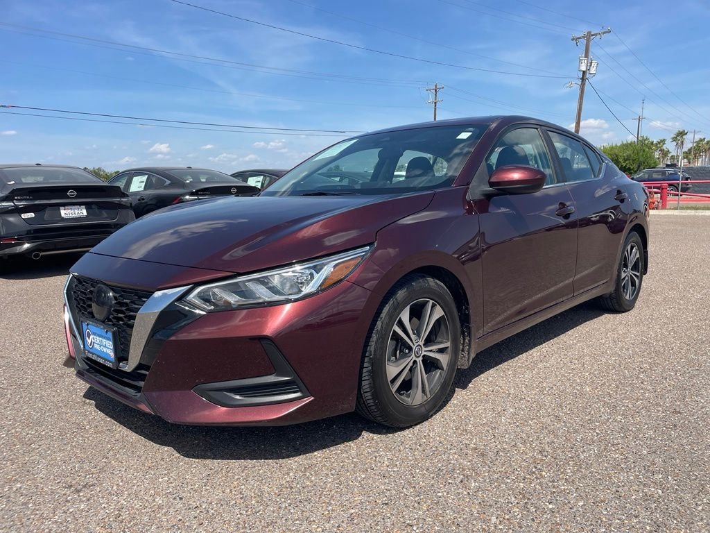 Used 2022 Red Nissan SV image 3