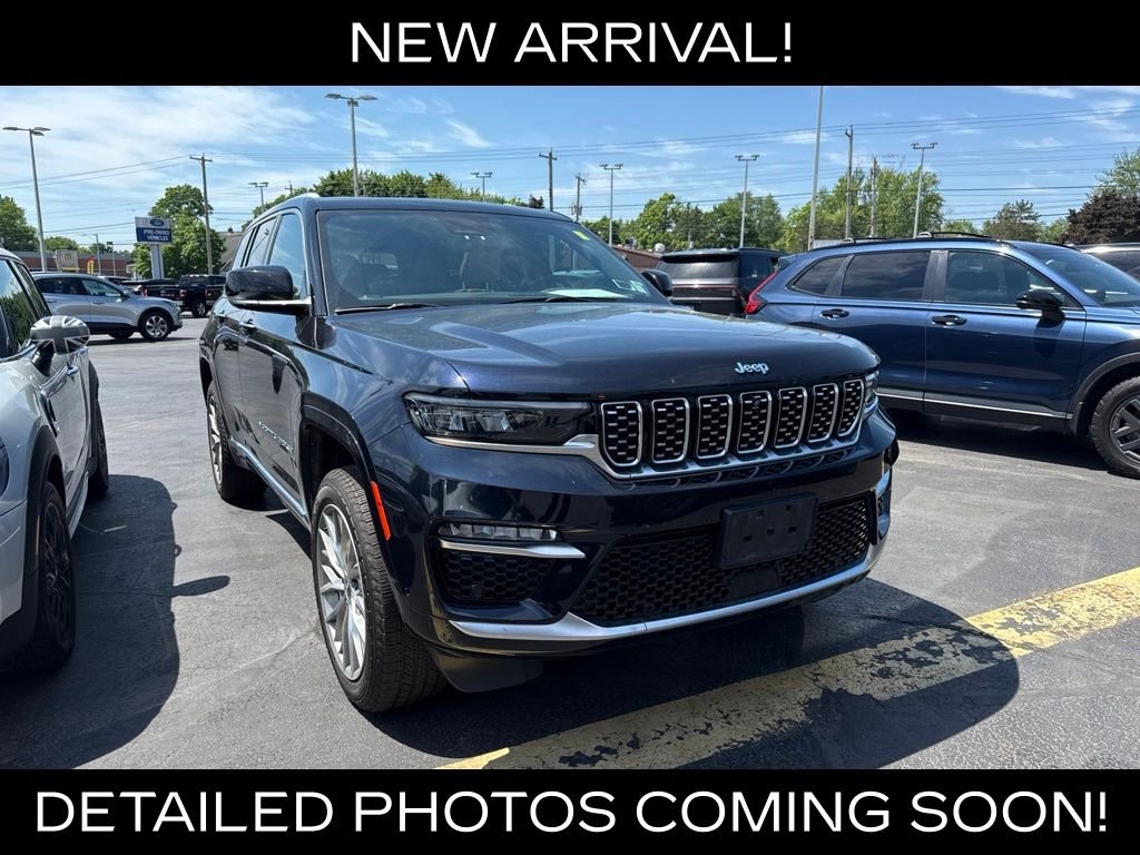 Used 2022 Midnight Sky Jeep Summit 4xe image 1