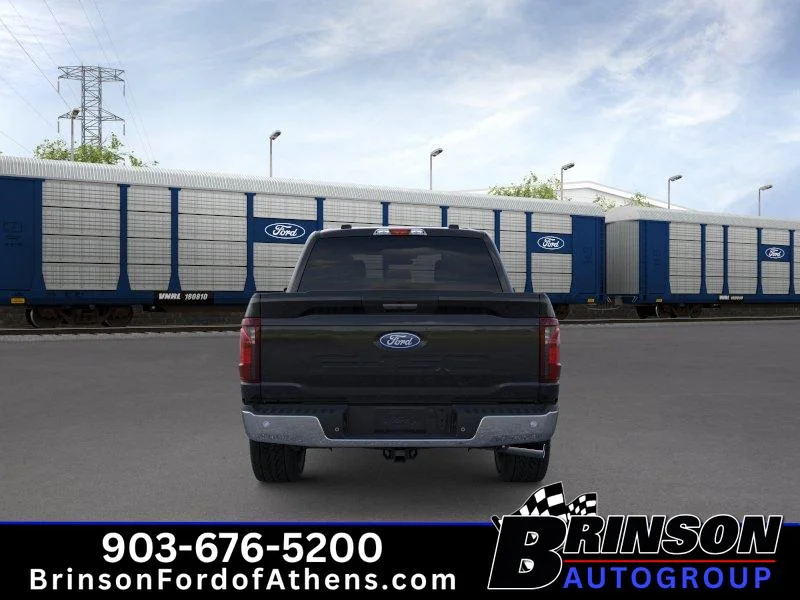 New 2026 Agate Black Metallic Ford XLT image 5