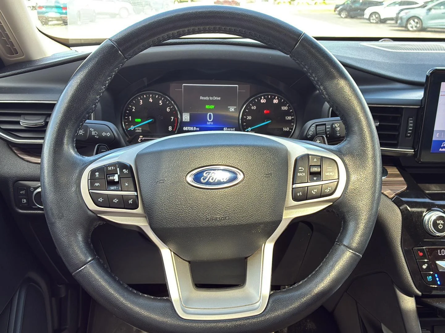 Used 2021 Rapid Red Metallic Tinted Clearcoat Ford Limited image 26