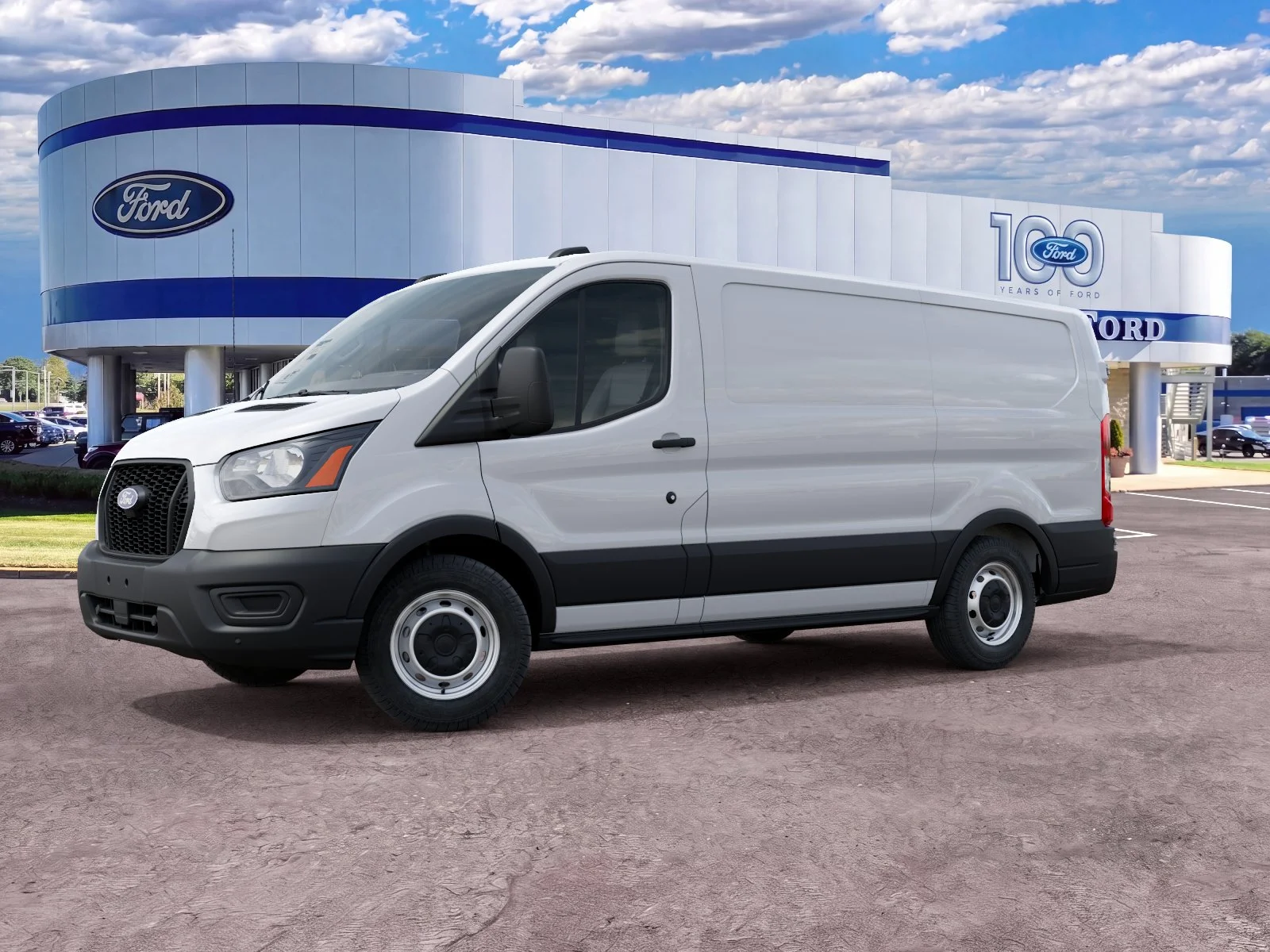 New 2027 OXFORD WHITE Ford Base image 1