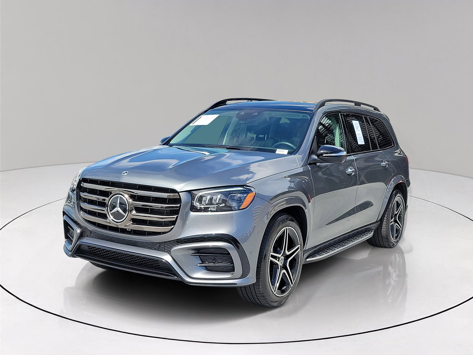 Certified Used 2024 Selenite Grey Metallic Mercedes-Benz GLS 450 image 3