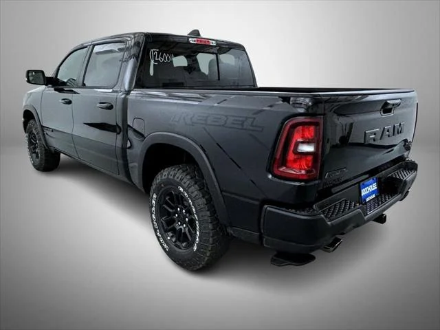 New 2026 Diamond Black Crystal Pearl-Coat Exterior Paint RAM REBEL image 7