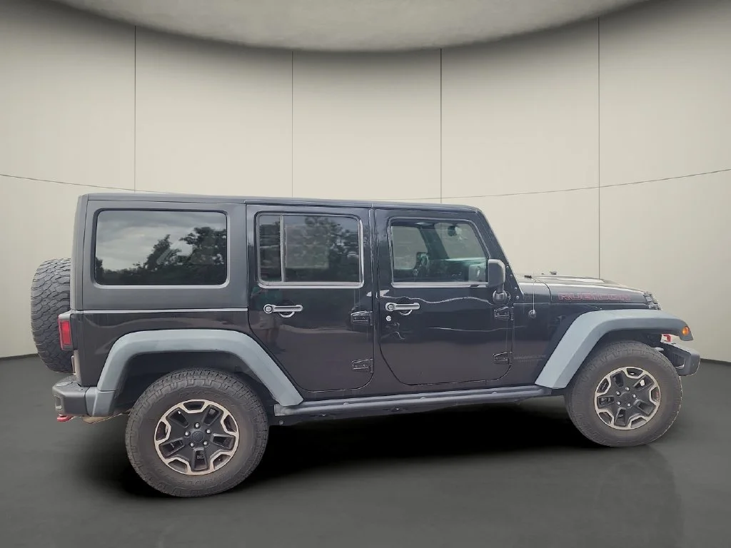 Used 2015 Black Jeep Unlimited Rubicon image 8