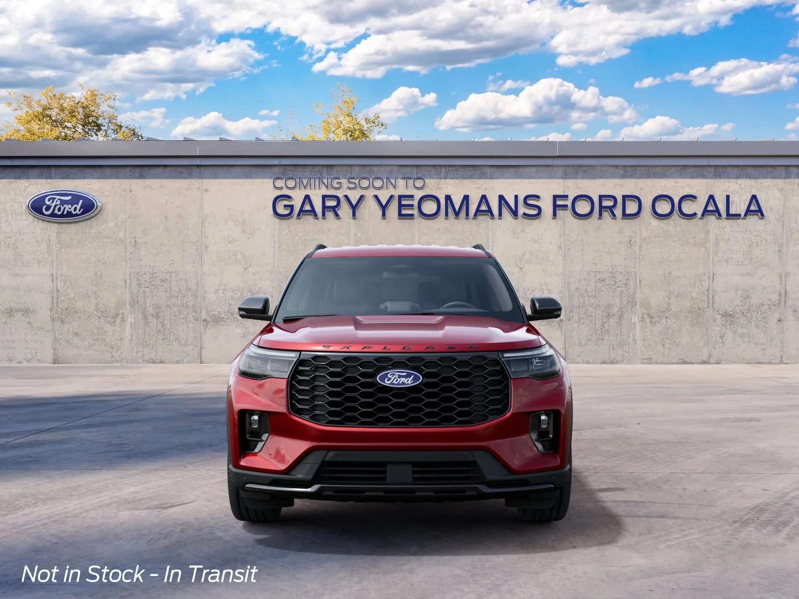 New 2027 Ruby Red Metallic Tinted Clearcoat Ford ST-Line image 3