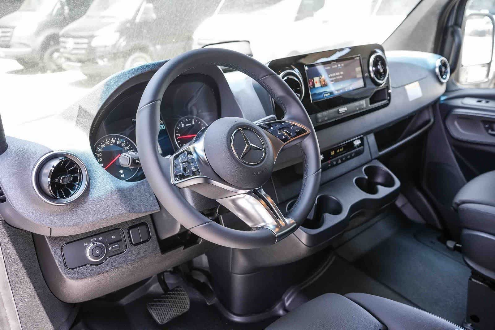 New 2026 Graphite Gray Mercedes-Benz Crew 144WB High Roof RWD 2.0L I4 Diesel Turbo HO image 14