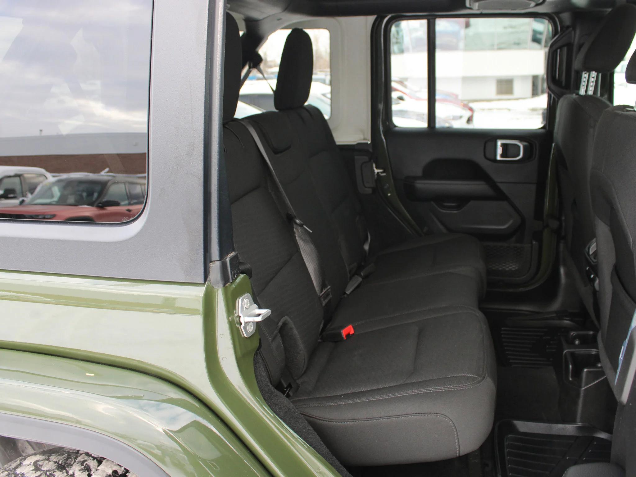 Certified Used 2021 Green Jeep Unlimited Sahara * No Accidents | Manual | Apple CarPlay | Backup Camera image 19