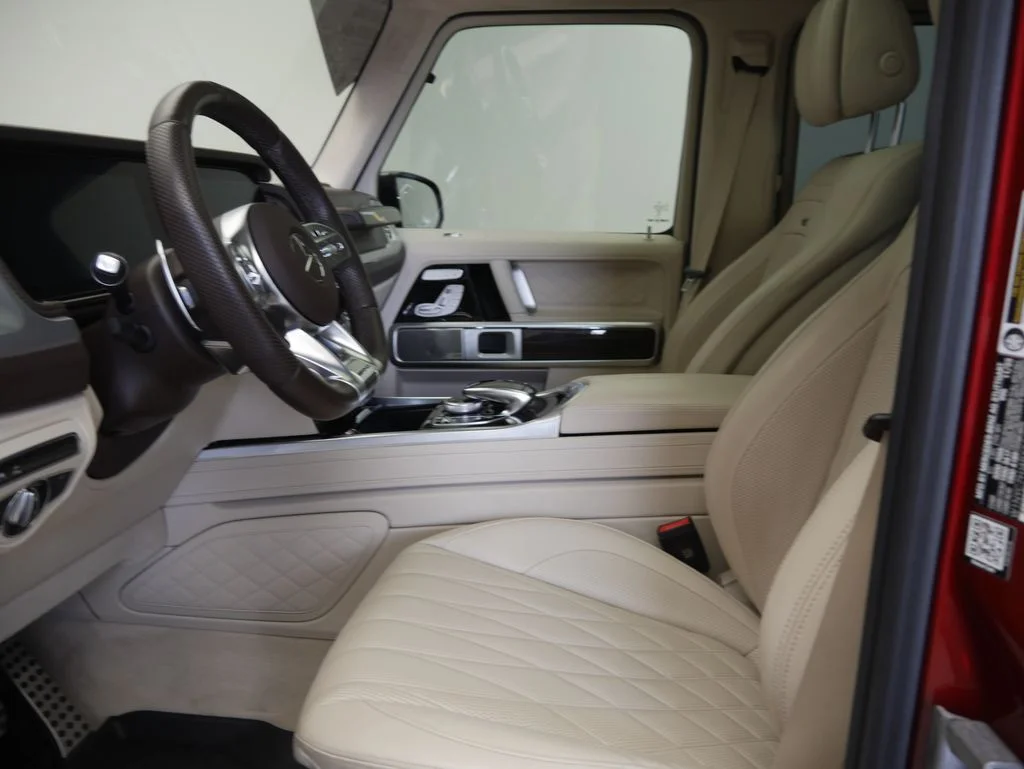 Certified Used 2024 MANUFAKTUR Cardinal Red Metallic Mercedes-Benz G 63 AMG® image 17