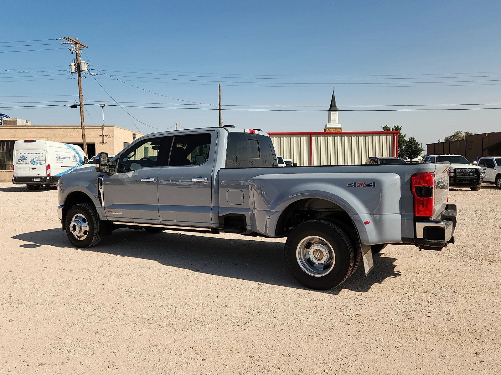 New 2026 Glacier Gray Metallic Tri-Coat Ford King Ranch image 4