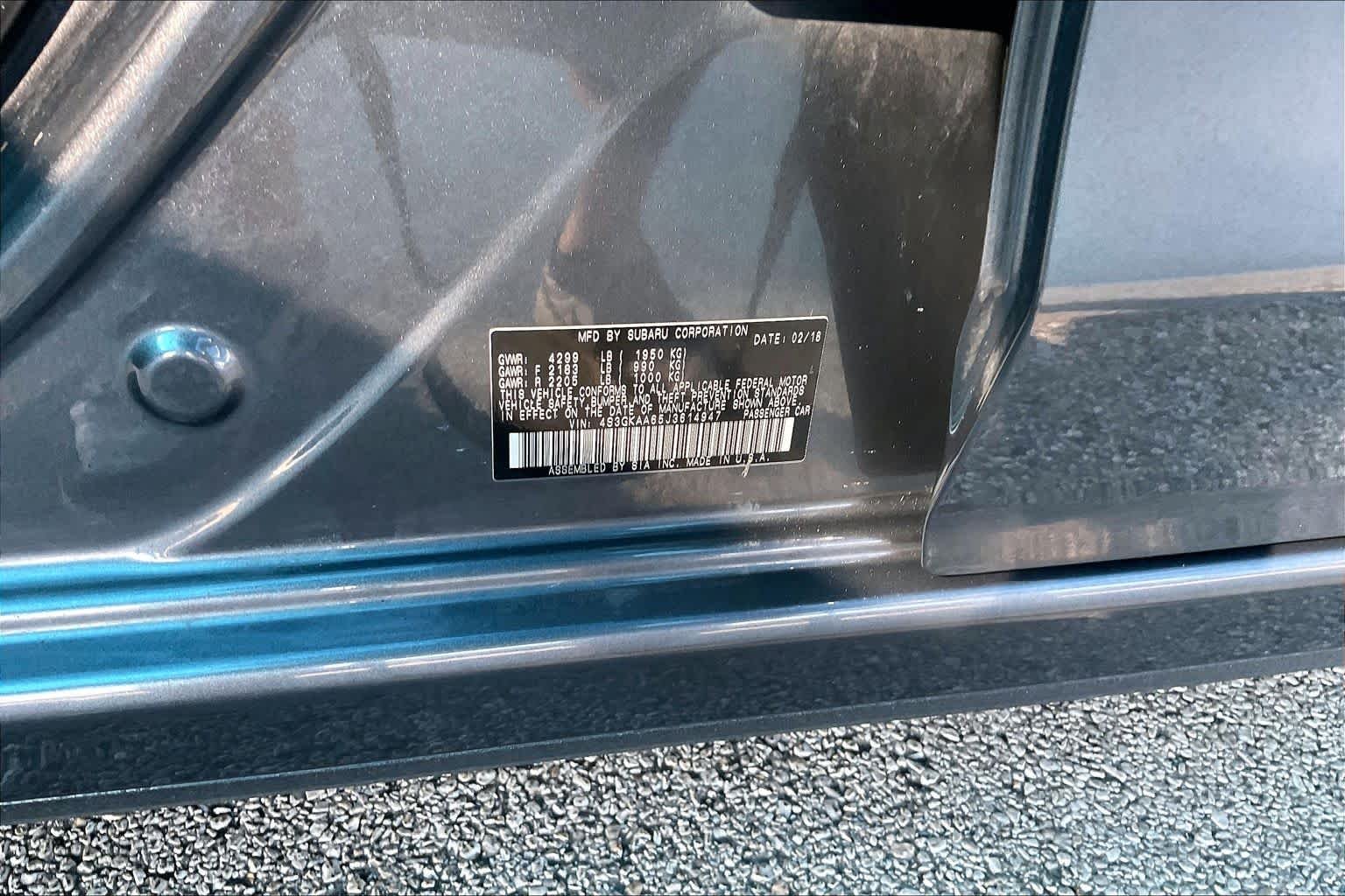 Used 2018 Magnetite Gray Metallic Subaru  image 33