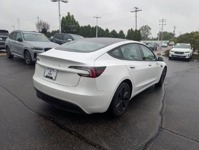 Used 2025 Pearl White Multi-Coat Tesla Long Range image 5