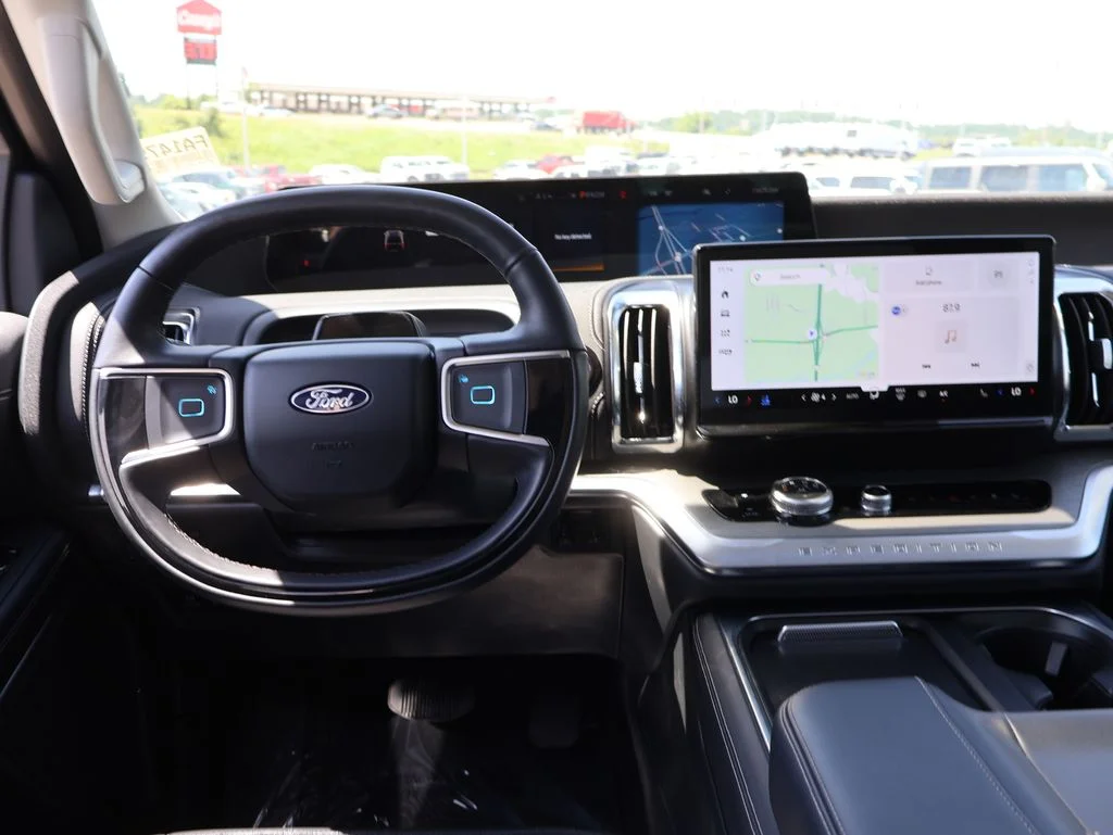 Certified Used 2025 Black Metallic Ford Platinum image 21