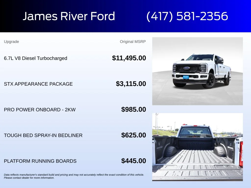 New 2026 Oxford White Ford F-250® XL image 5
