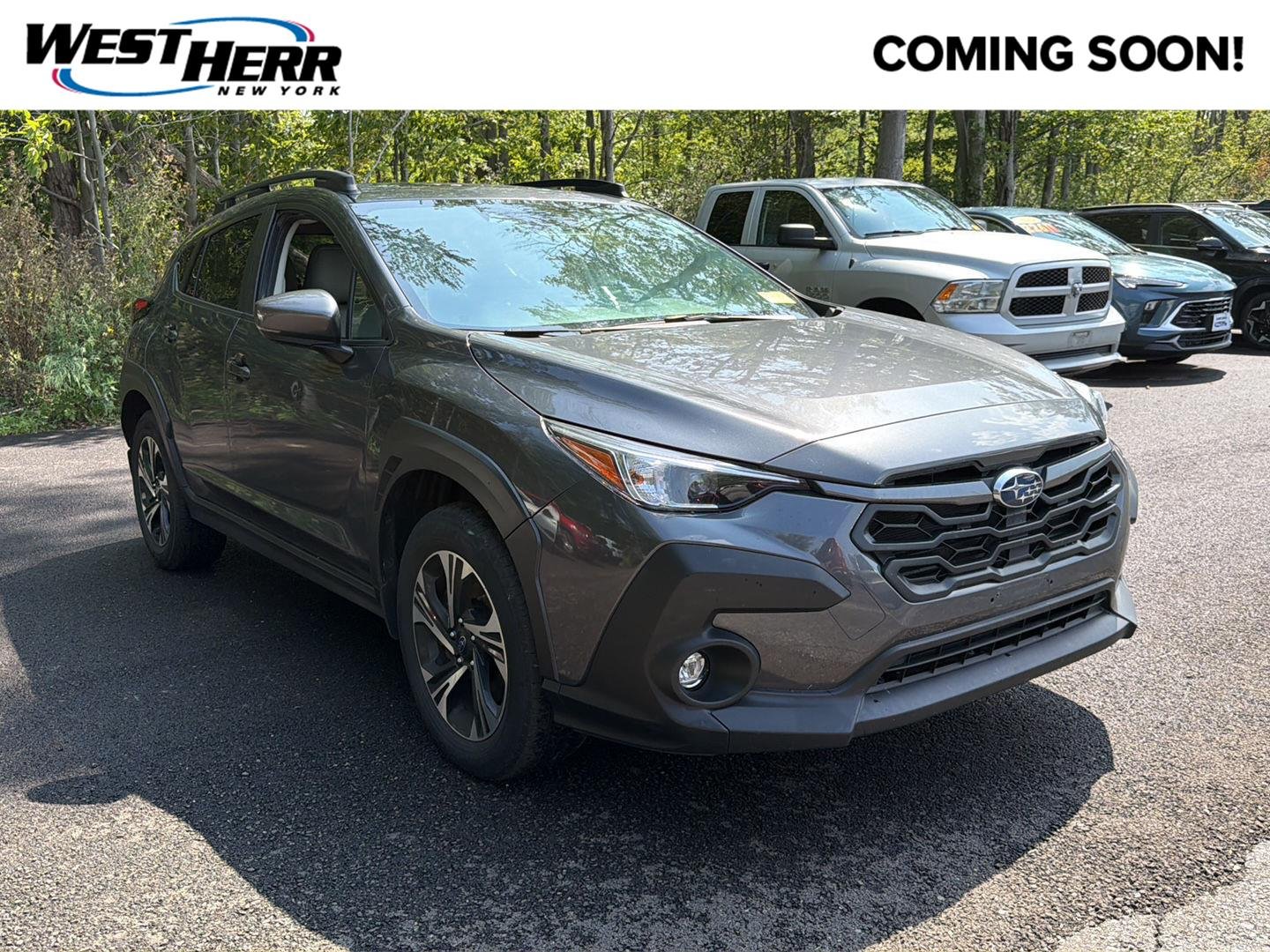 Used 2024 Magnetite Gray Metallic Subaru Premium image 1