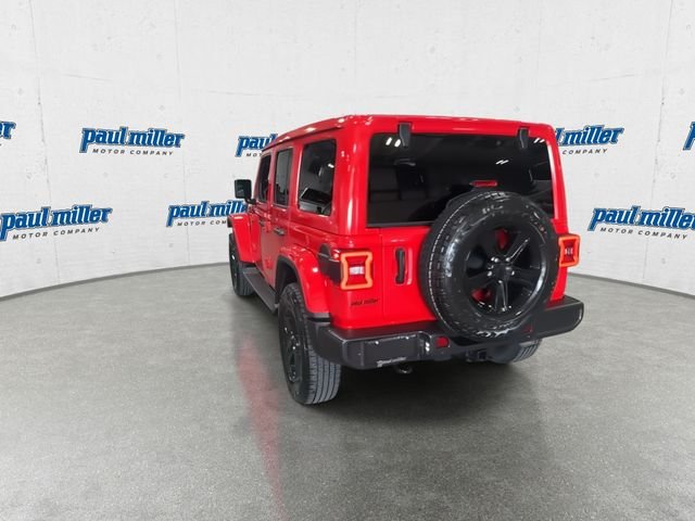 Certified Used 2021 Firecracker Red Clearcoat Jeep Unlimited Sahara Altitude image 13
