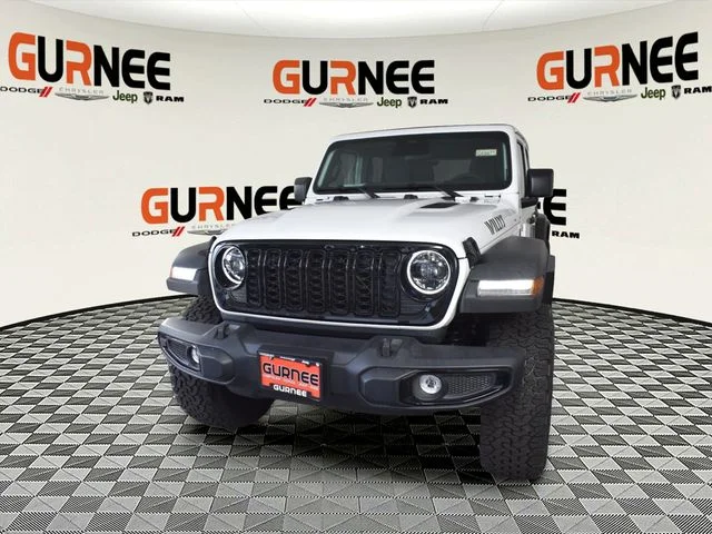 New 2026 Bright White Clear-Coat Exterior Paint Jeep Willys image 7