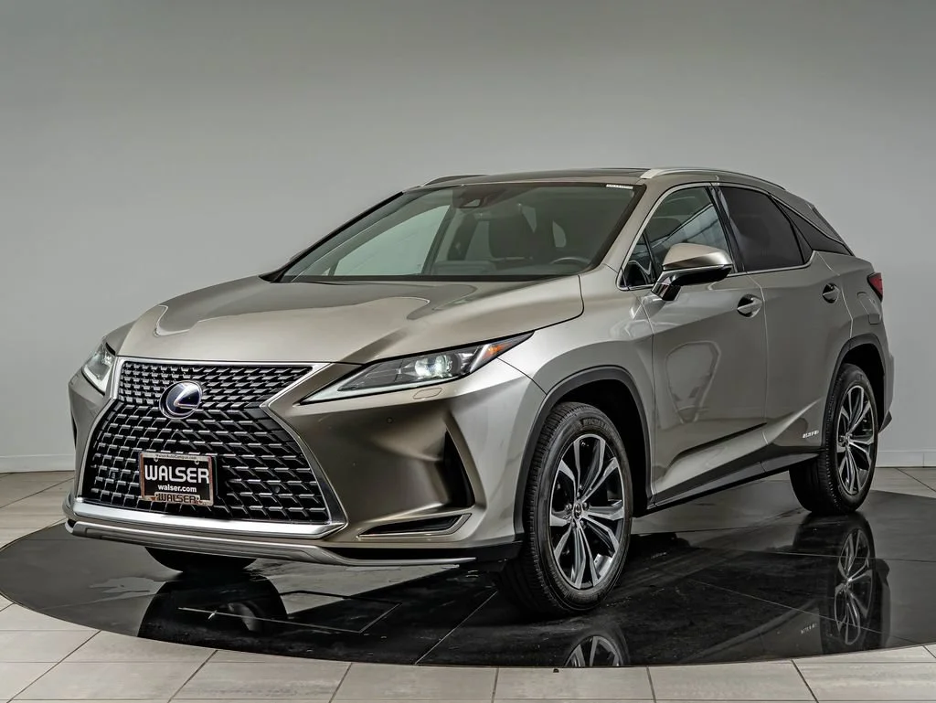 Certified Used 2021 Atomic Silver Lexus 450h image 1