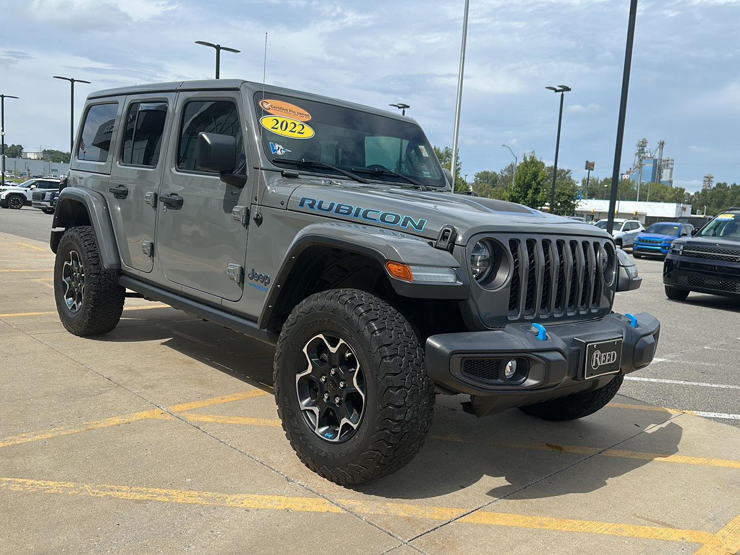 Used 2022 Sting-Gray Clearcoat Jeep Unlimited Rubicon image 5