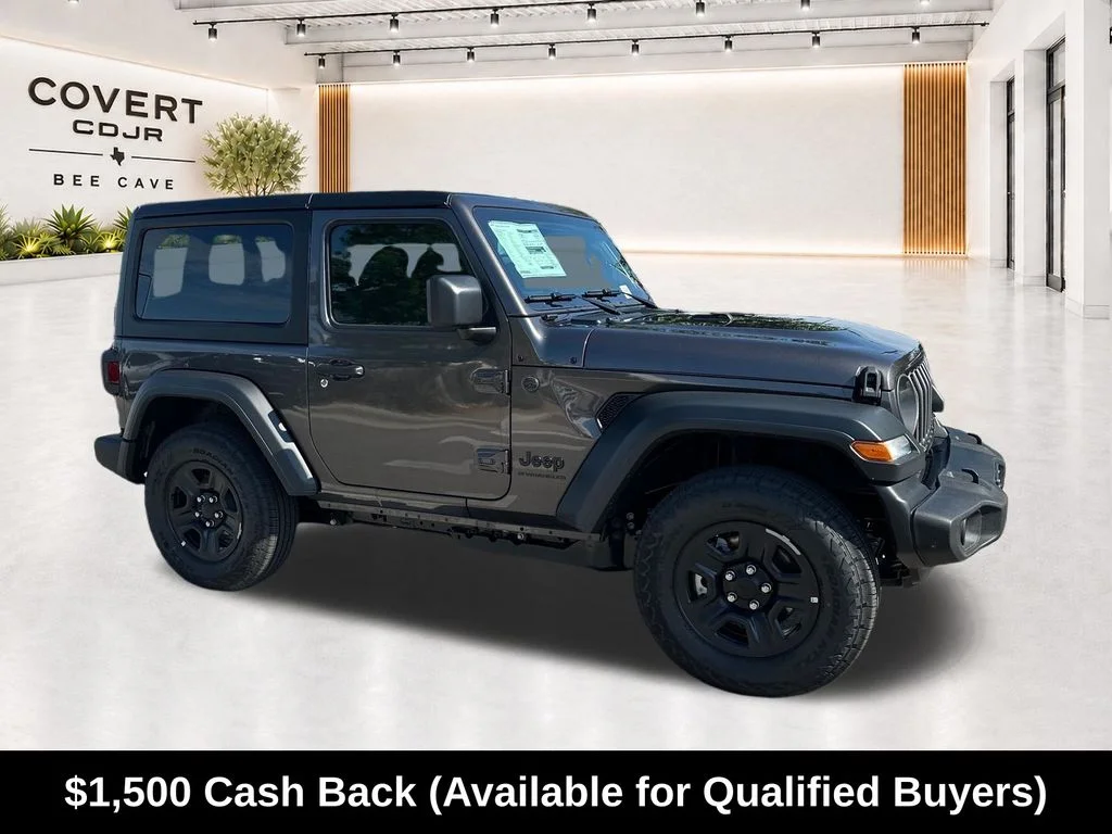 New 2026 Granite Crystal Metallic Clearcoat Jeep Sport image 13