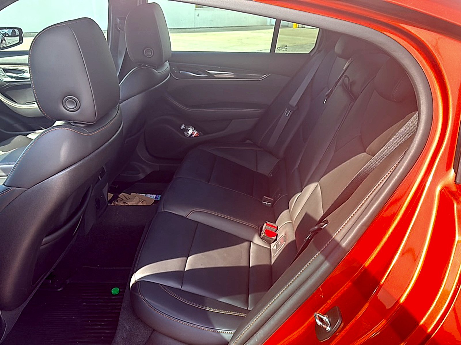 Used 2022 Blaze Orange Metallic Cadillac Sport image 8
