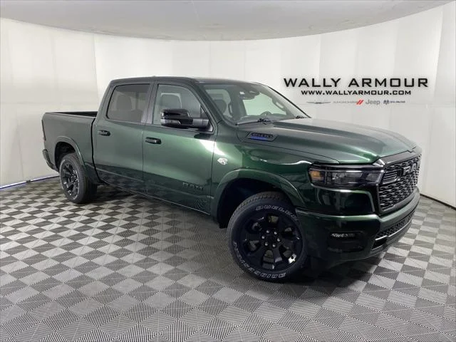 New 2026 Serrano-Green Metallic Exterior Paint RAM BIG HORN image 1