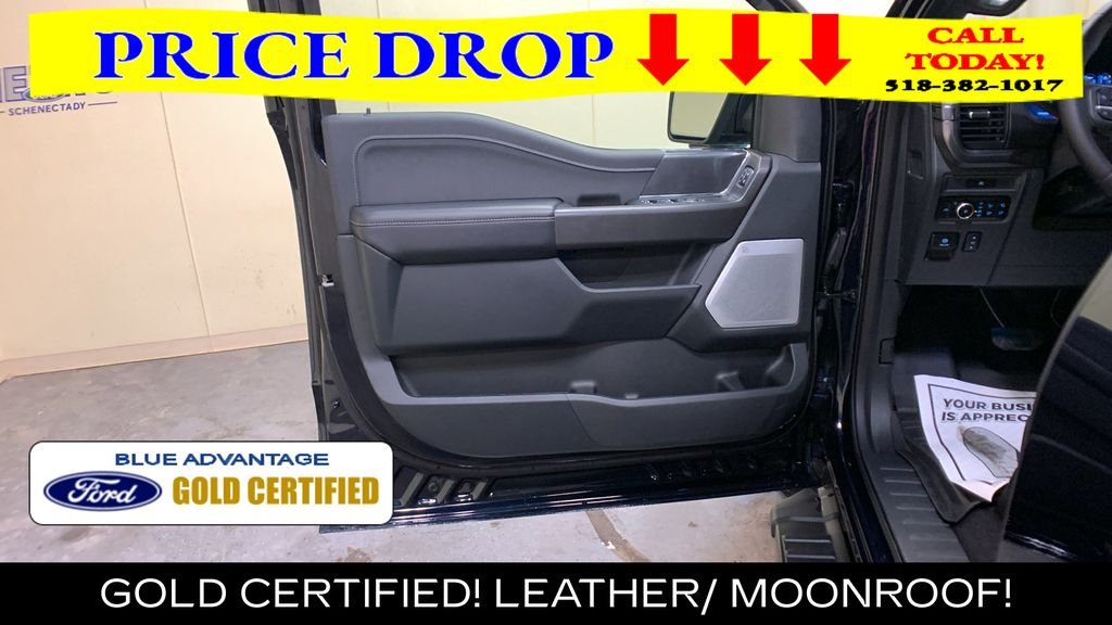 Certified Used 2025 Blue Metallic Ford Lariat image 28