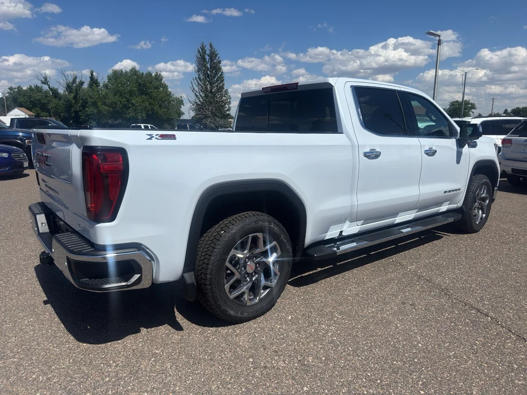 New 2026 Glacier White Tricoat GMC SLT image 6