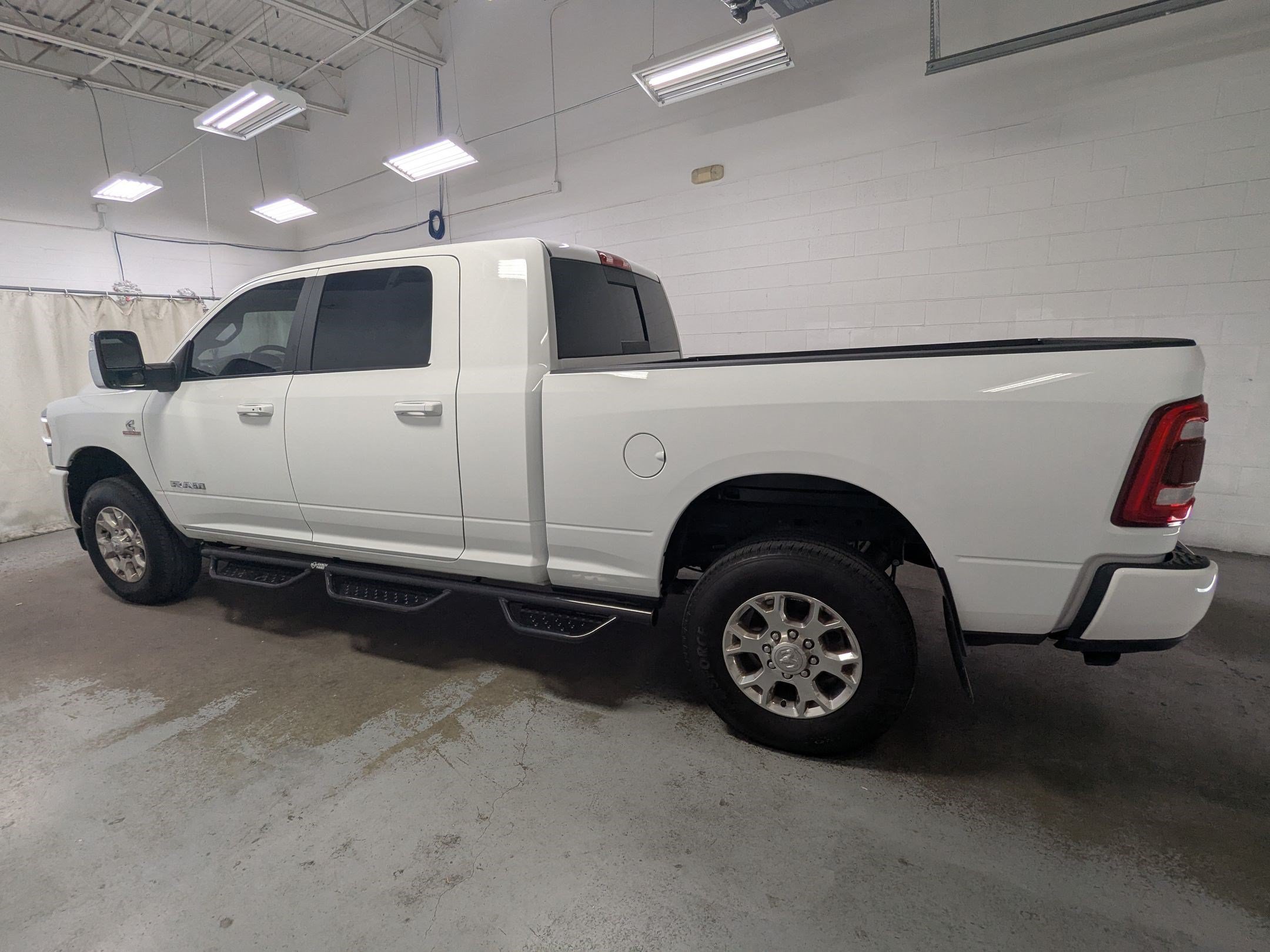 Used 2024 Bright White Clearcoat Ram Laramie image 8