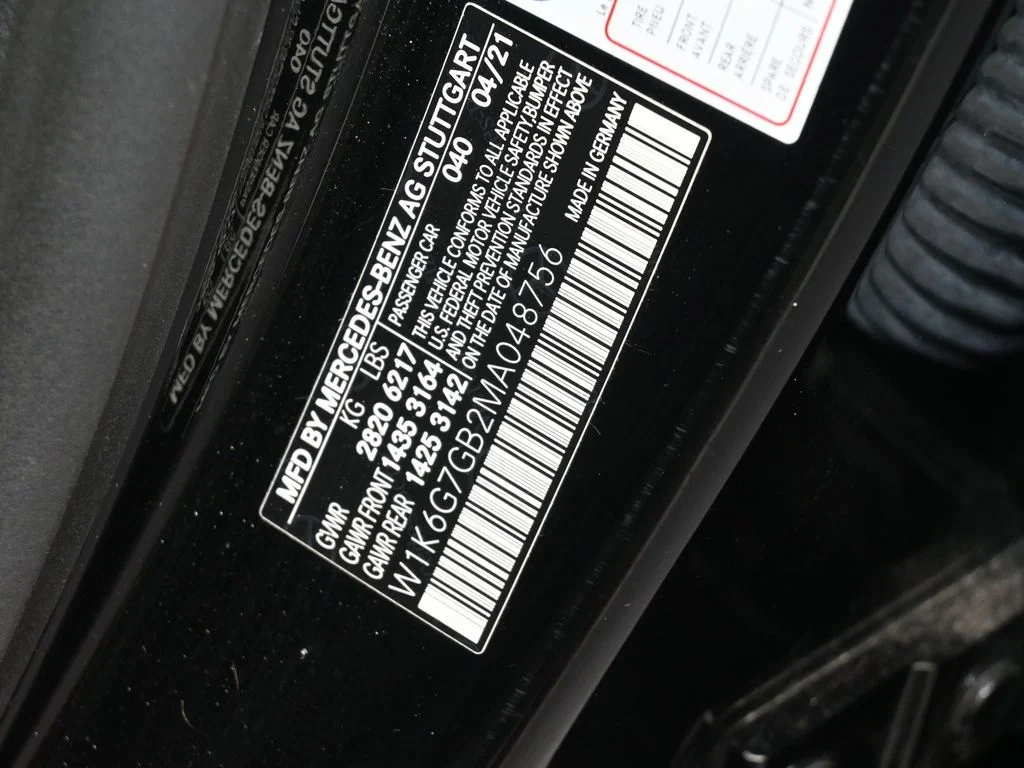Used 2021 Obsidian Black/designo Diamon White Mercedes-Benz S 580 image 18