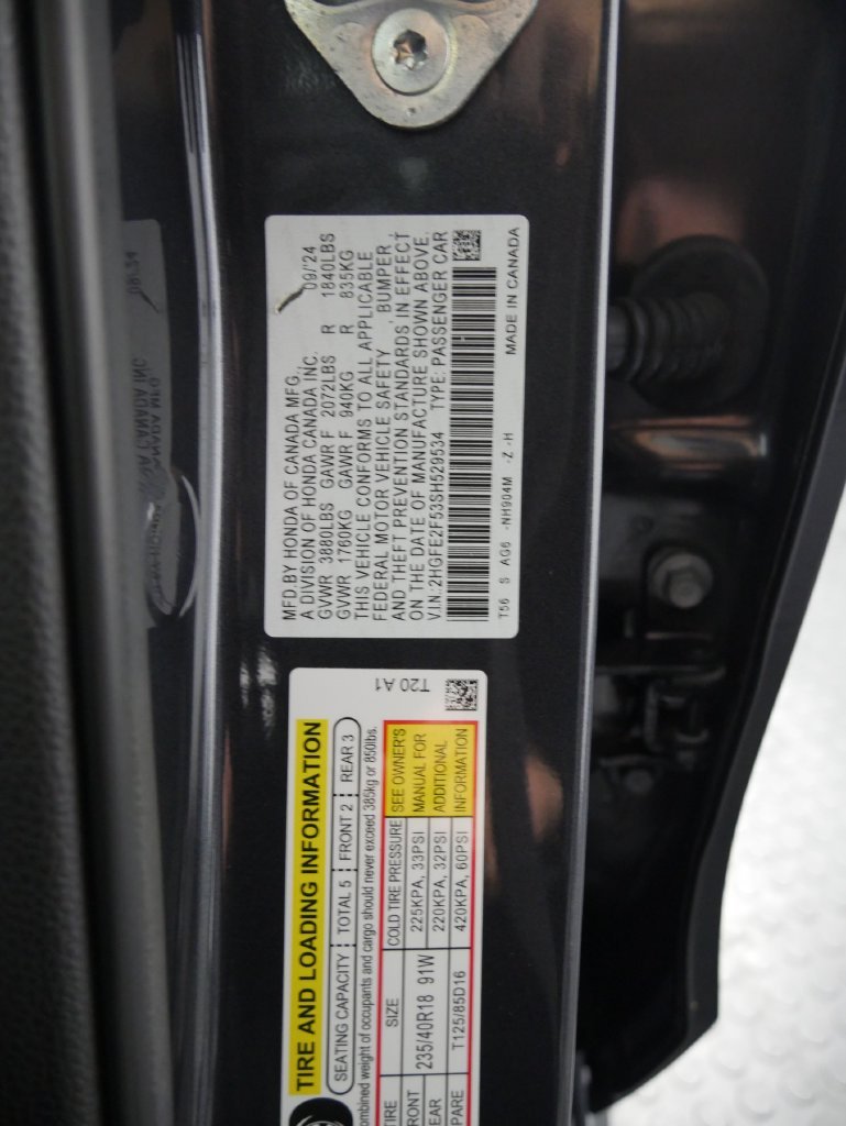 Certified Used 2025 Meteorite Gray Metallic Honda Sport image 18