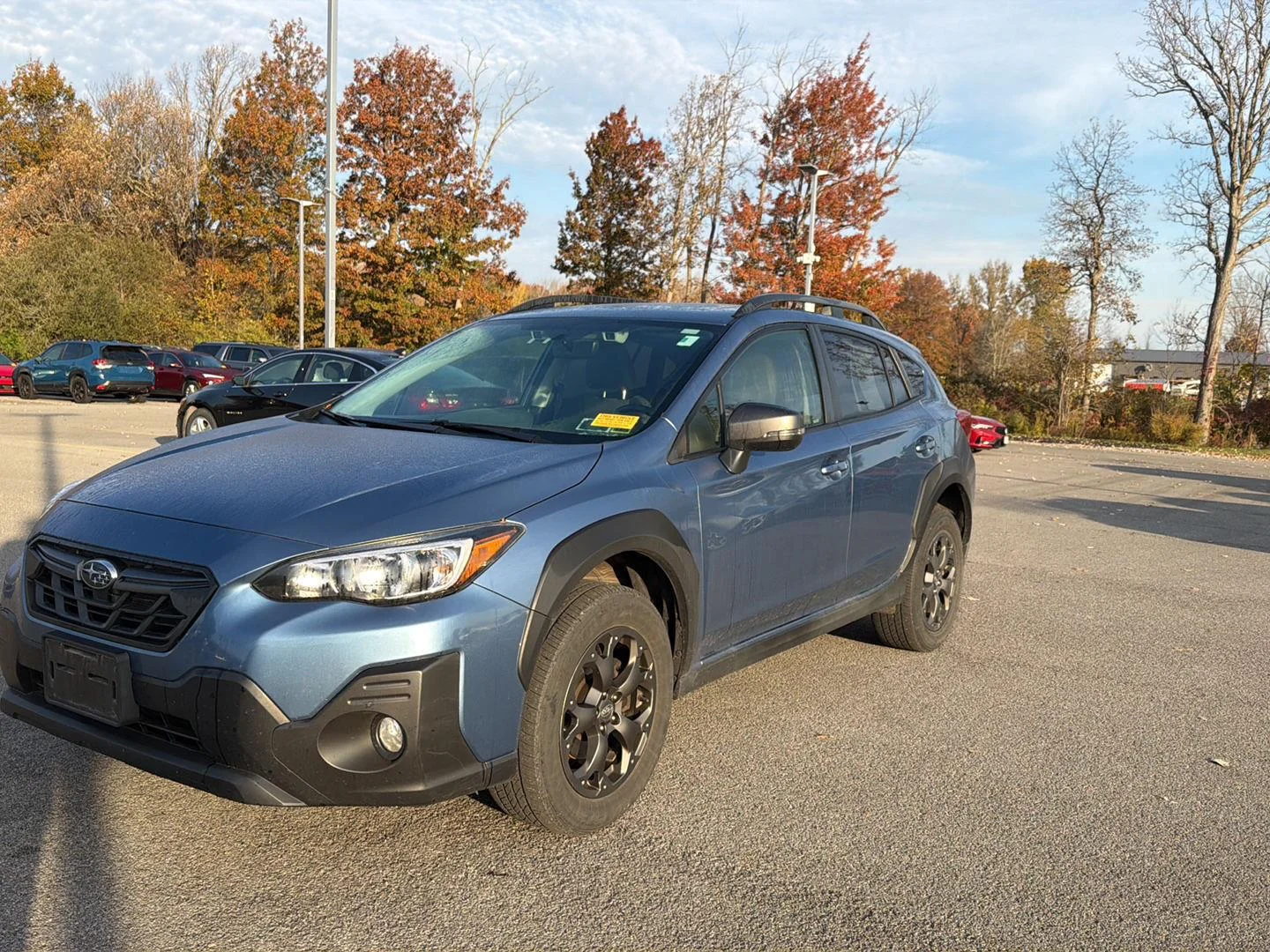 Used 2022 Horizon Blue Pearl Subaru Sport image 7