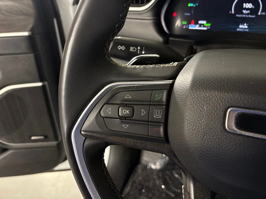 Used 2024 Bright White Clearcoat Jeep 4xe image 21