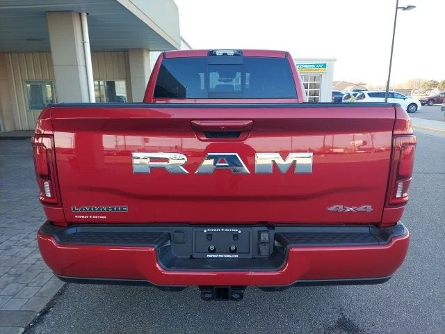 New 2026 Molten Red Pearl-Coat Exterior Paint RAM Laramie image 6