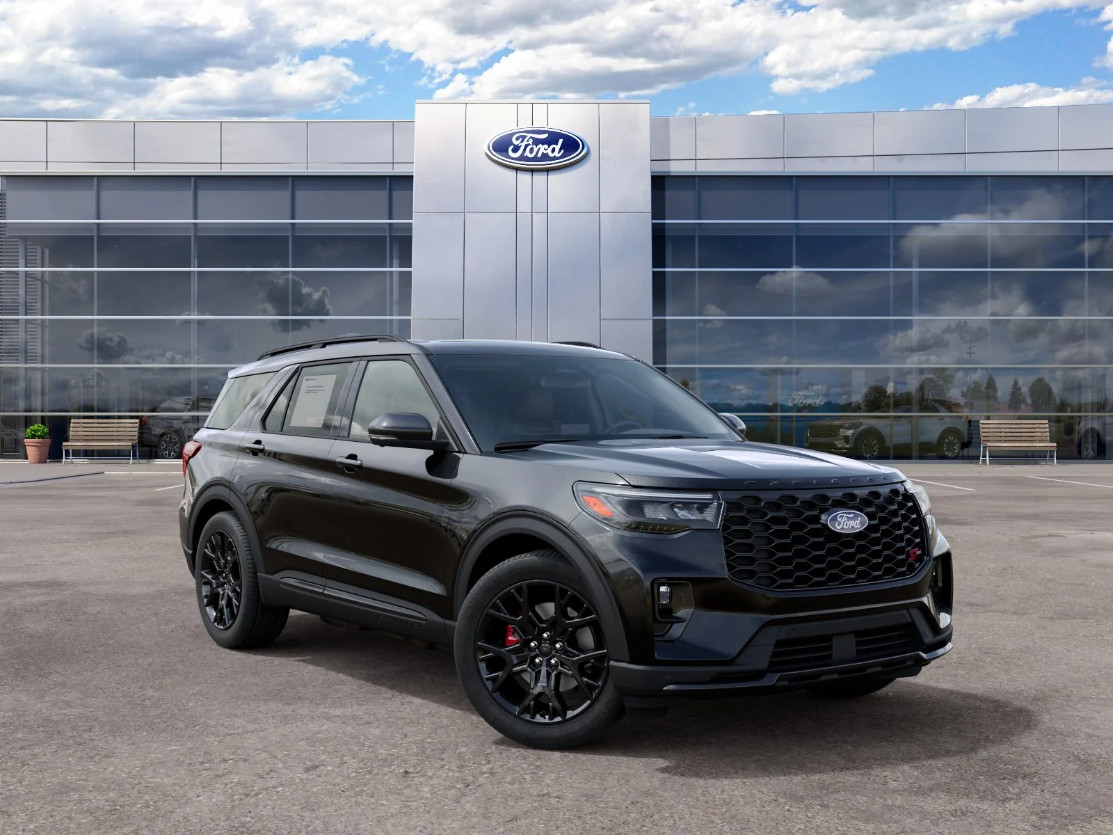 New 2027 Agate Black Metallic Ford ST image 27