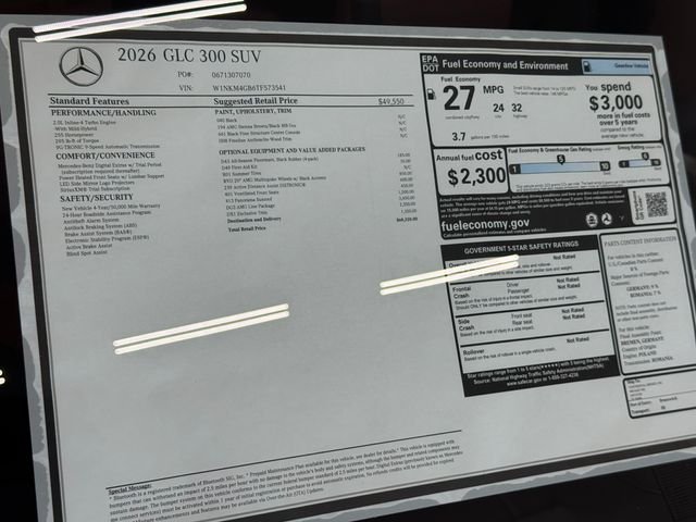 New 2026 Black Mercedes-Benz GLC 300 image 49