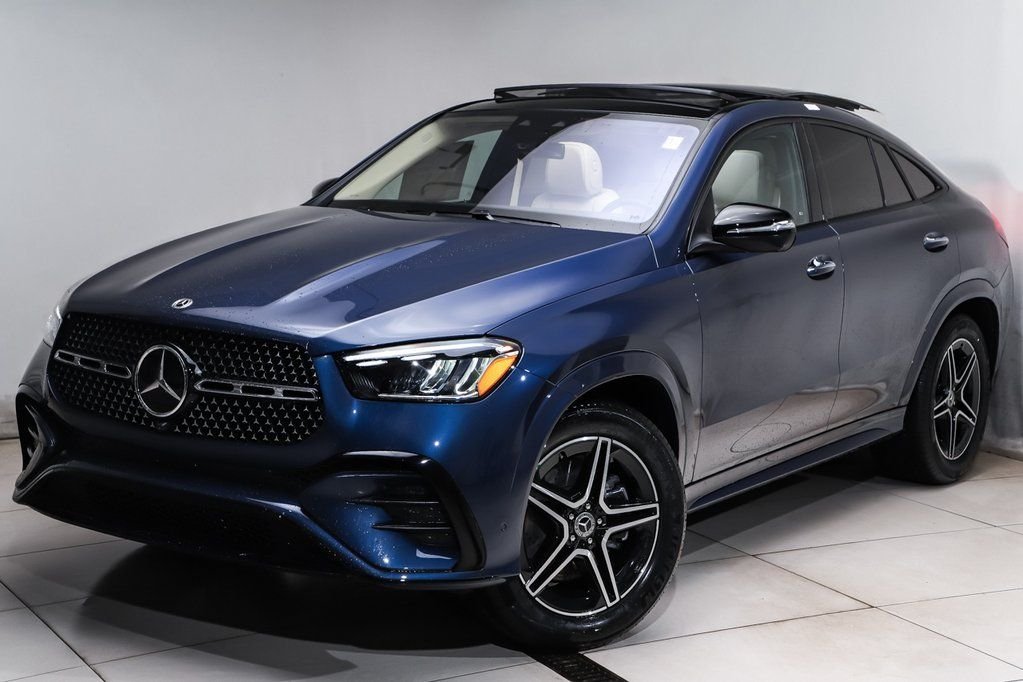 New 2026 Twilight Blue Metallic Mercedes-Benz GLE 450 image 1