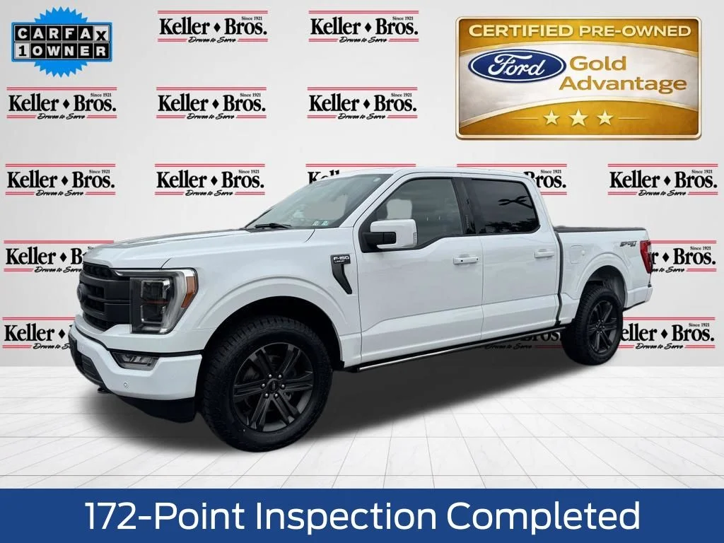 Certified Used 2023 White Ford Lariat image 3