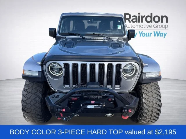 Used 2019 Billet Silver Metallic Clearcoat Jeep Unlimited Rubicon image 2