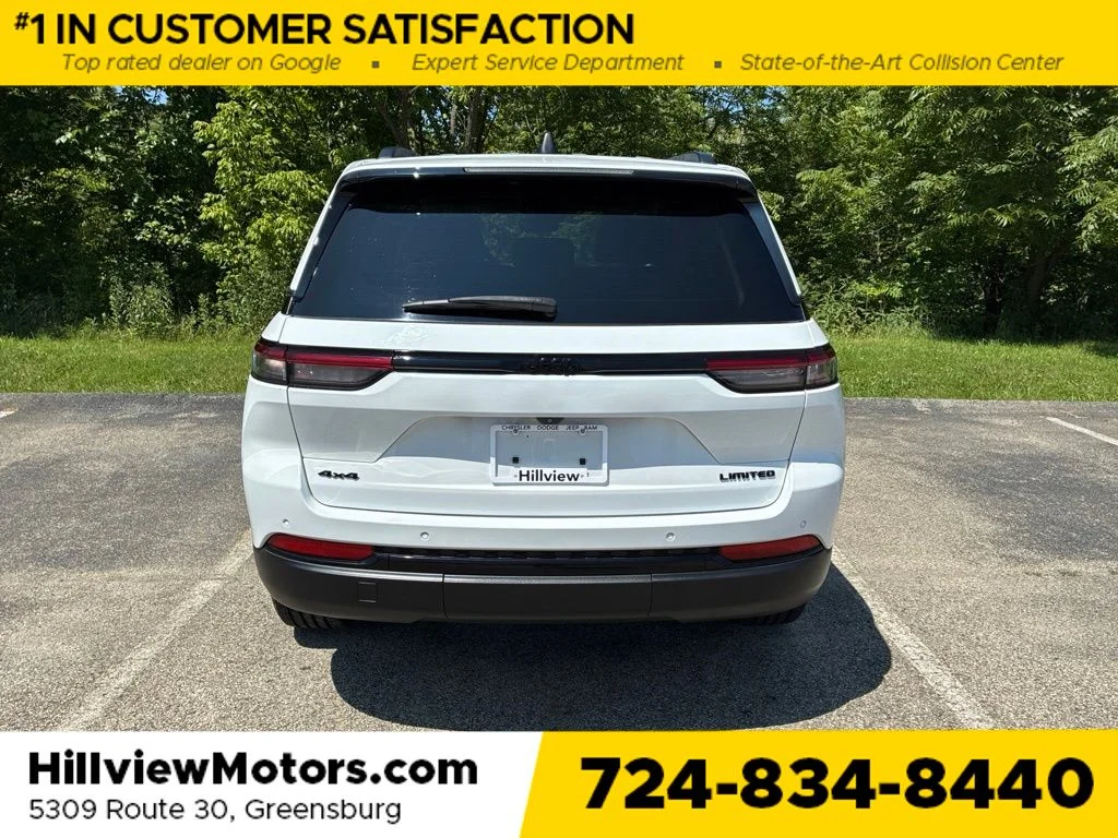 Used 2023 Bright White Clearcoat Jeep Limited image 5