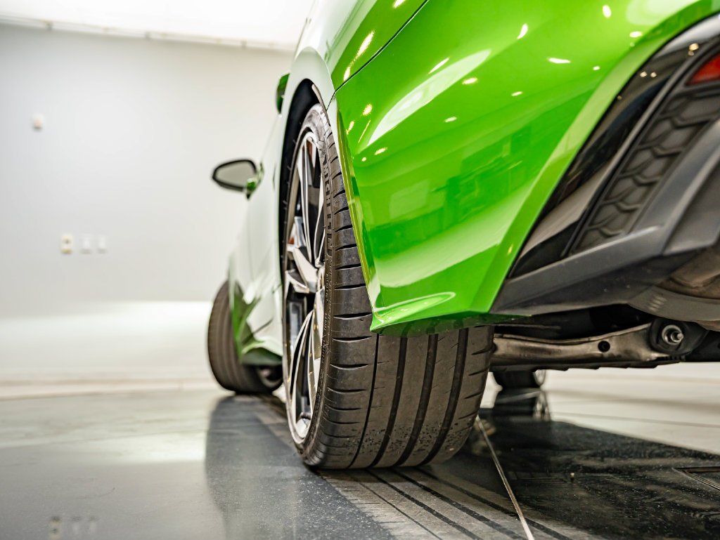 Used 2023 Java Green Metallic Audi Premium Plus image 49