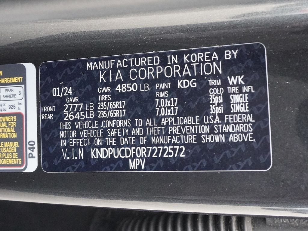 Used 2024 Gray Kia LX image 42