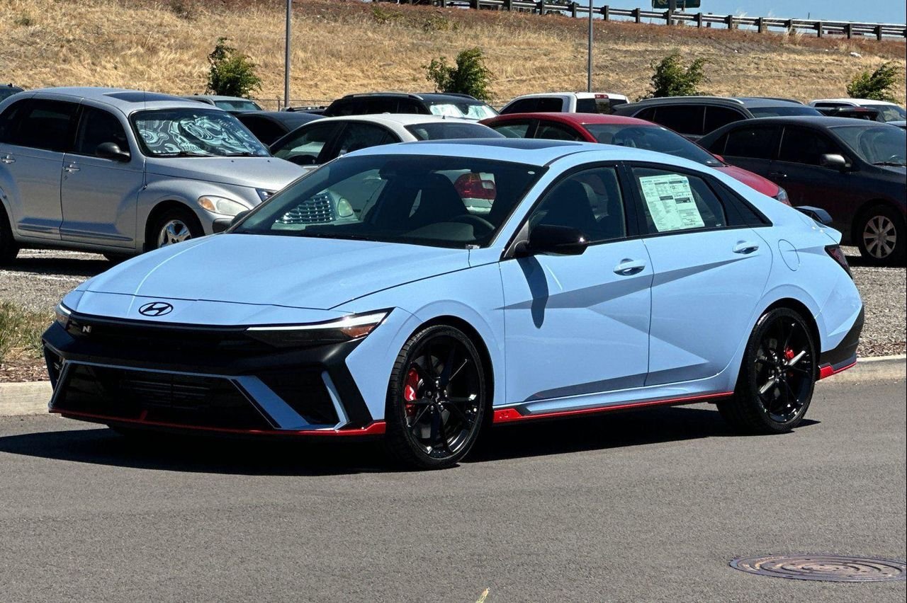 New 2026 Blue Hyundai Sedan image 7
