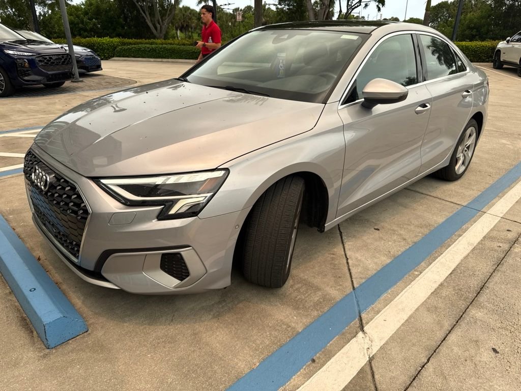 Used 2023 Silver Audi 40 Premium image 1